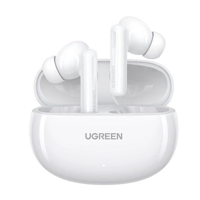 UGREEN HiTune T6 ANC TWS Wireless Earbuds Active Noise Cancellation Hi-Res LDAC Bluetooth 5.3 Earphones for iPhone 15 Pro Max White CHINA