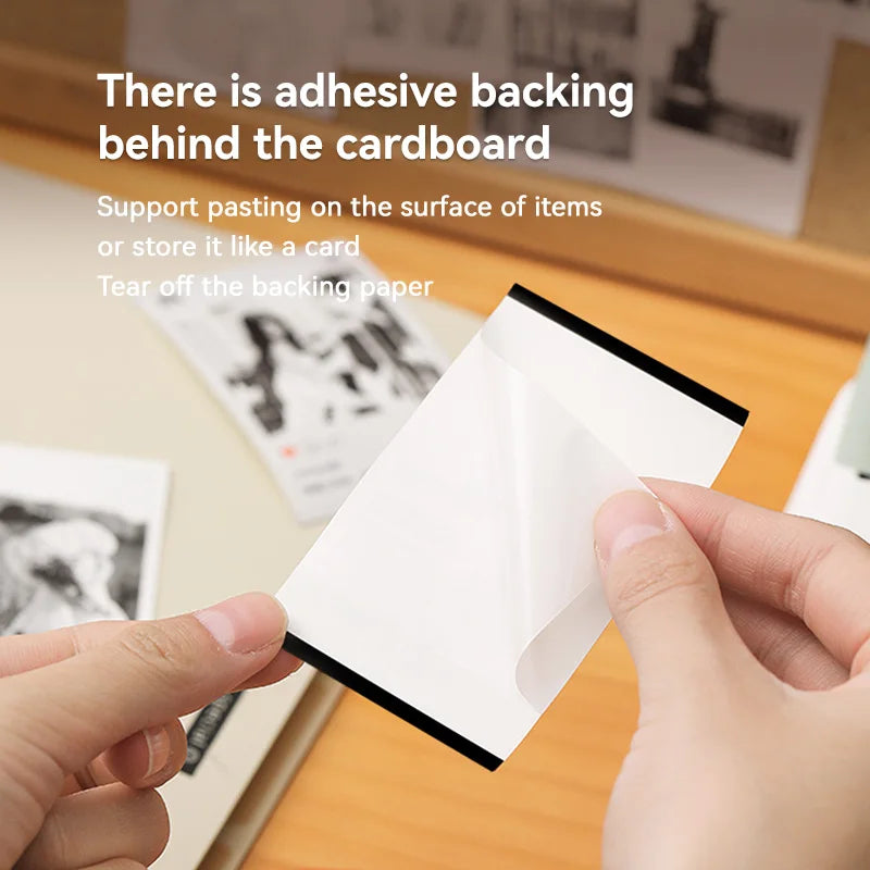 NiiMbot 300 DPI B21 Pro Thermal Printer Cardboard Label High-definition Photo Printing Sticker Photo Paper With Adhesive Backing