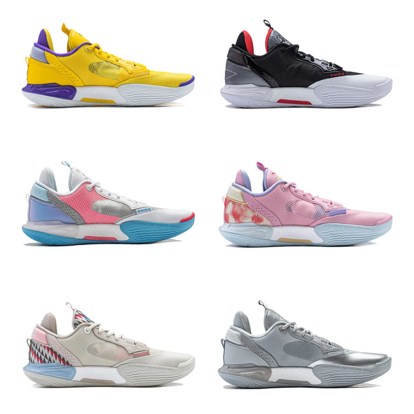 ស្បែកជើងបាល់បោះ Li-Ning សម្រាប់បុរស Wade ALL CITY 12 អាជីព BOOM Cushion Stable Support Wearable Sneakers Sport Shoes ABAU015