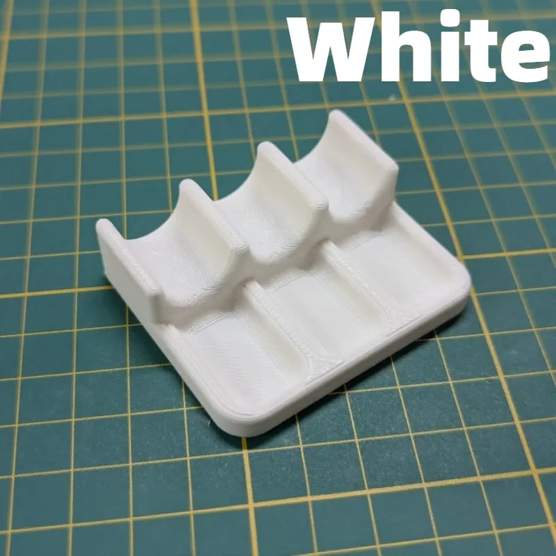 1pc 3D Printing Plastic Brush Holder Portable Space-Saving Artist Brush Organizer Suitable for Watercolor, Oil, Acrylic Brushes.