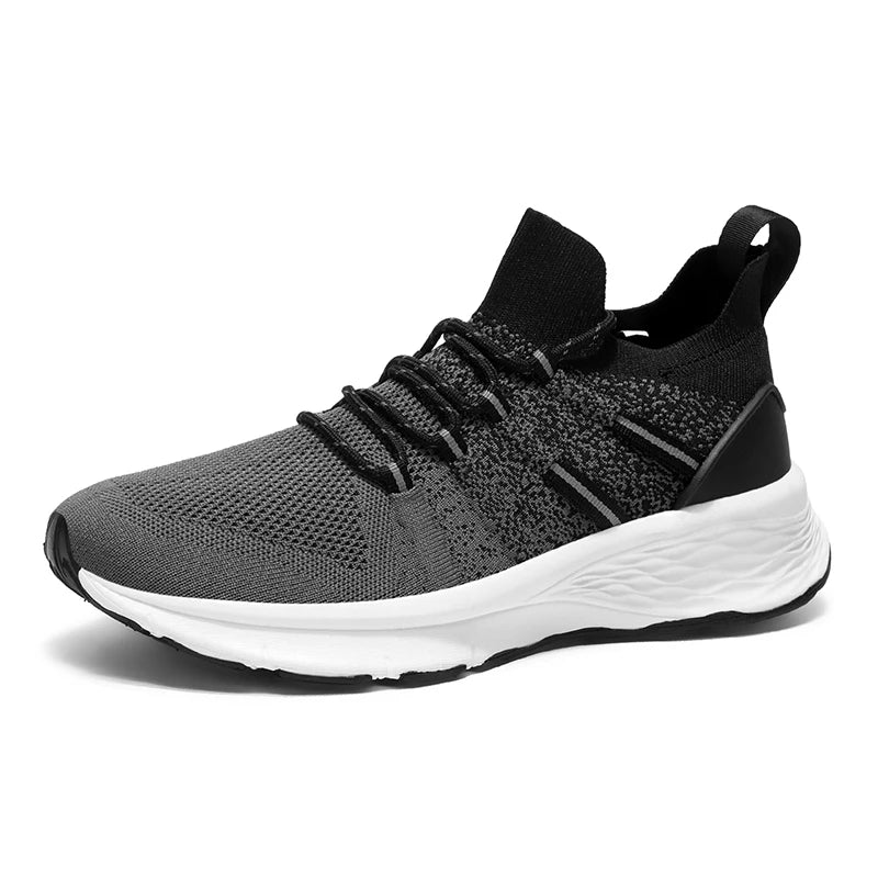 Mens Running Shoes 2025 New Lightweight Breathable Sports Shoes Shock-absorbing Casual Jogging Fitness Training Tennis Shoes
