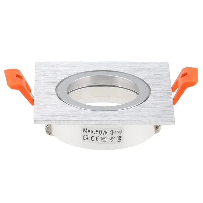 JOYINLED 1/10PCS Adjustable LED Recessed Downlight Frame Aluminum Trim Housing GU10 MR16 Ceiling Spotlight Fixture 65mm Cut Out