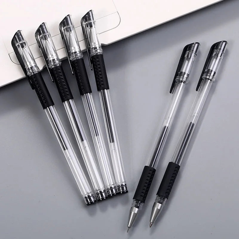 6Pcs Gel Pen Set School Supplies  0.5mm Ballpoint Pen Kawaii PenWriting Tool School Office Stationery office accessories