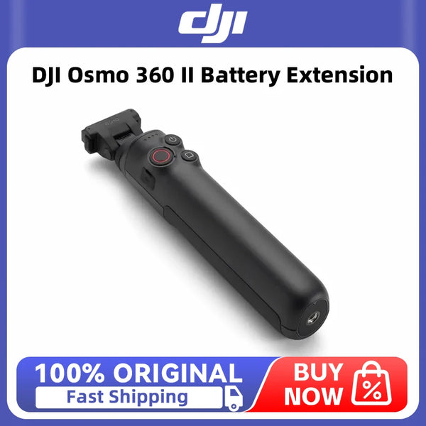 DJI Osmo 360 II Battery Extension Features a built-in high-capacity battery of approx. 15.5 Wh