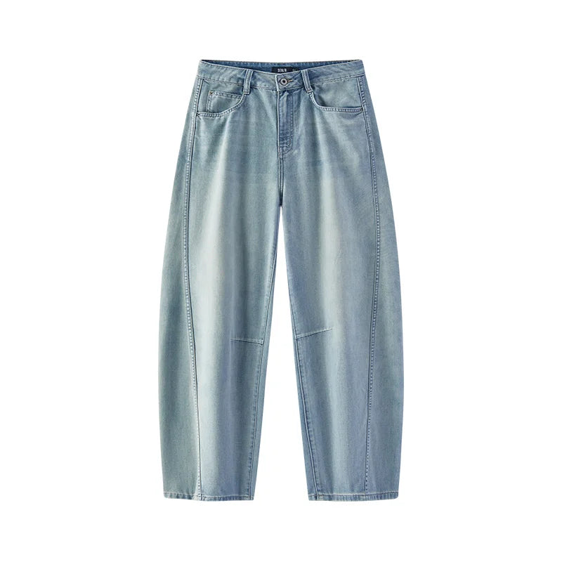 Semir Women Jeans Panelled 2026 3D Cut Floor Length Cooling Antibacterial Wide Leg Urban Casual Everyday Style Soft