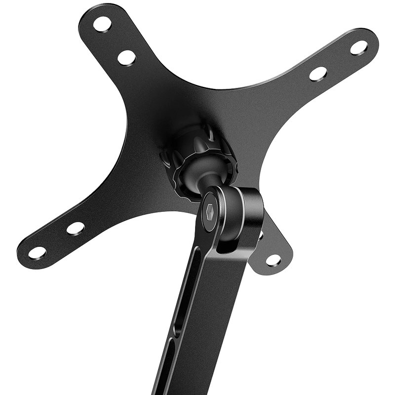 UPERFECT VESA Monitor Desk Mount Single Monitor Stands Freestanding Fits 10'' to 18.5'' Computer Screen With Height Adjustable