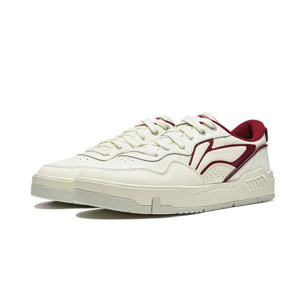 ស្បែកជើងបុរស Li-Ning Common 80s Lifestyle ខ្នើយពីរជាន់ ទន់ ស្រួល រចនាបថ Street Style LiNing Classic Casual Sneakers AGCW013