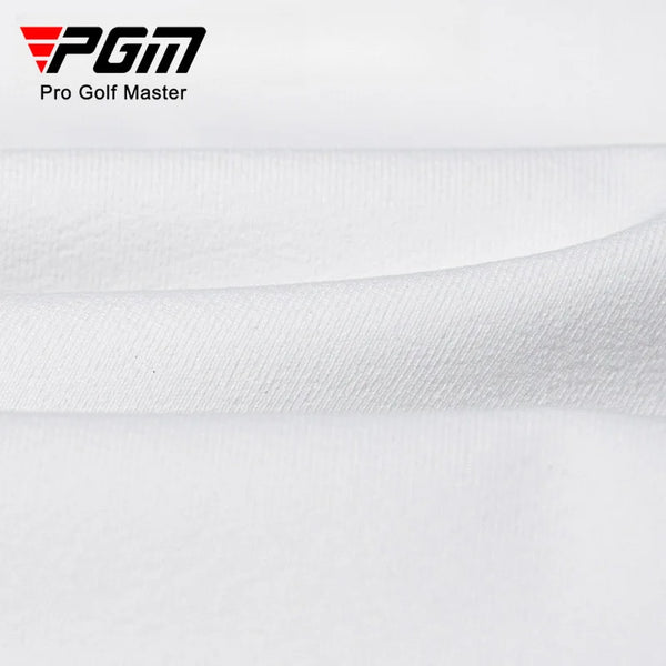PGM Men's Golf Short sleeved Polo Shirt Summer Sunscreen Collar Top YF927