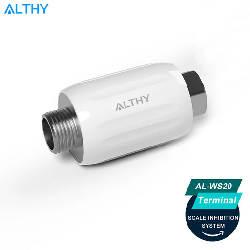 ALTHY IPSE Terminal Scale Inhibition Water Softener System Descaler Anti Limescale & Hard water for Water Heater Shower Filter CHINA