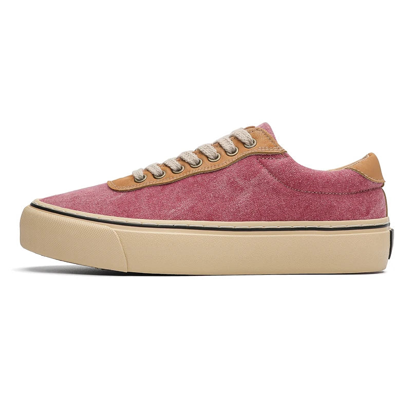 Men's high-quality canvas shoes four seasons fashion breathable light soft-sole comfort outdoor casual walking sports board shoe