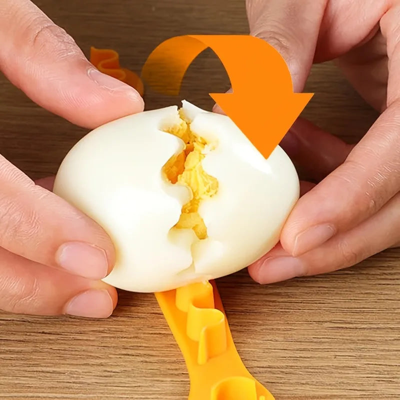 2pcs/set Fancy Cut Egg Cutter, Flower-Shaped Egg Tool for Boiled Eggs, Household Kitchen Gadget, Mandoline,Kitchen Accessories