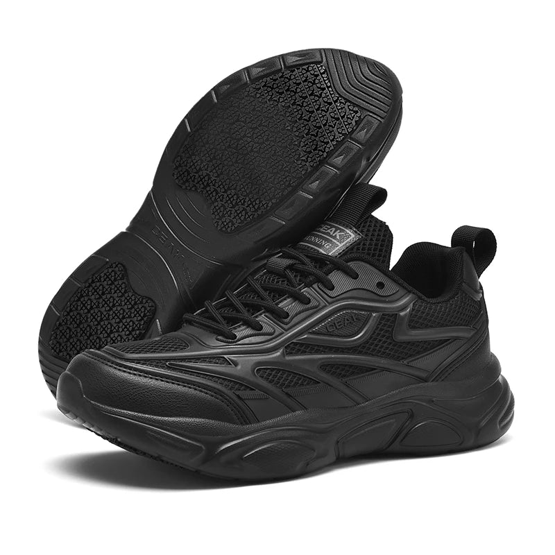 Men's light casual sneakers Four seasons soft sole breathable non-slip comfort fashion outdoor walking speed running sports shoe
