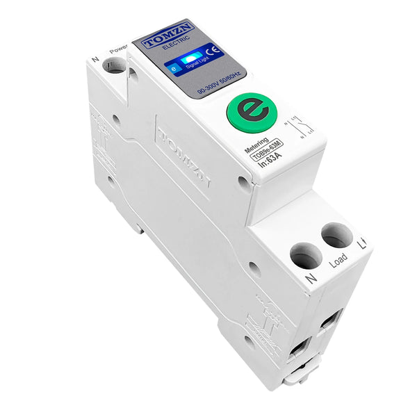 TOMZN TOB9e-63M Ewelink 110V 220V WIFI Smart Energy Meter Kwh Metering Monitoring Circuit Breaker Timer Relay Smart Home 63A