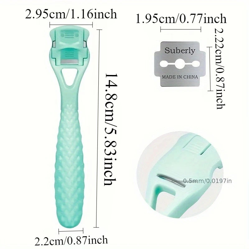 1 pc  Color Foot Scrapers , Foot Care Tools for Removing Dead Skin and Calluses , Foot Grinding Tools，Hand held foot scraper.
