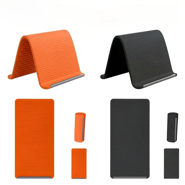 1pc Multi Functional Portable Foldable Silicone Phone Holder,Anti Slip Desktop Holder Design, Lazy Holder Travel Accessories