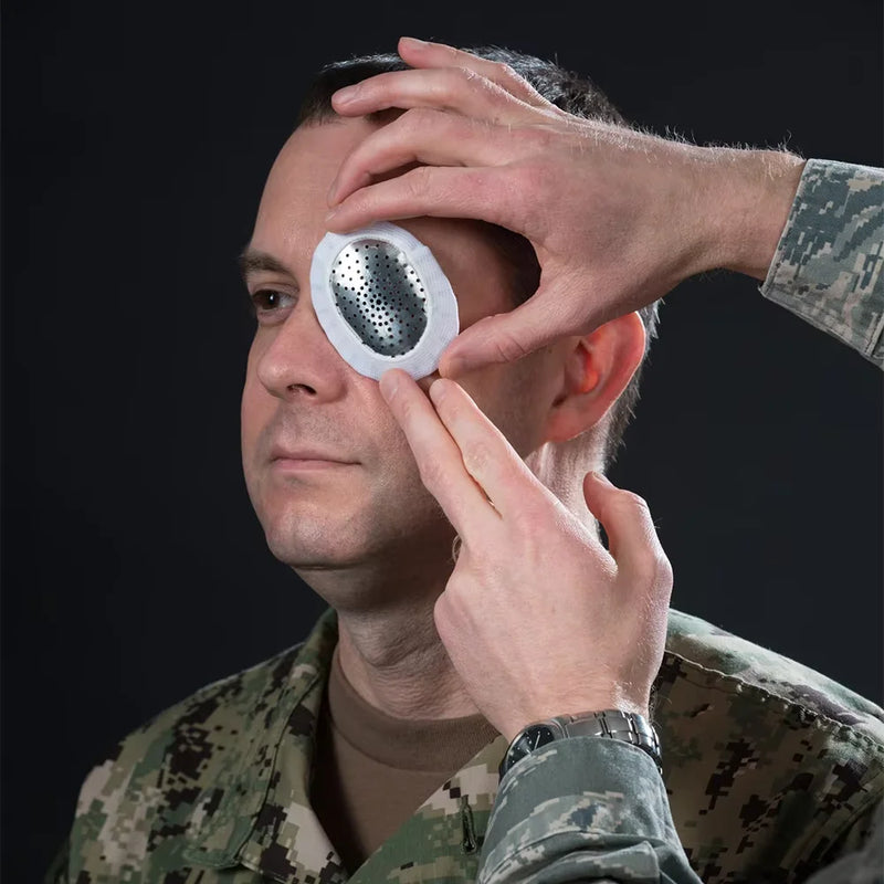 RHINO Eyes Shield Aluminum Aloy , Placed Over An Injured Or Postoperative Eye