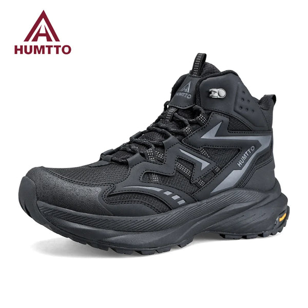 HUMTTO Winter Hiking Boots Man Breathable Non-slip Outdoor Camping Hunting Mens Sneakers Luxury Designer Trekking Shoes for Men