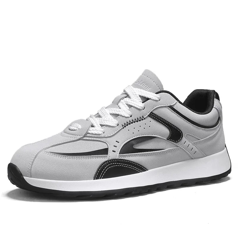 Men's fashion casual shoes four season new non-slip breathable light city walking shoes youth outdoor running sports board shoes