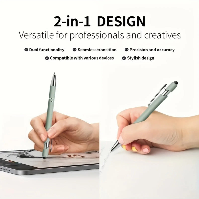 2/5pcs Morandi Retractable Ballpoint Pens , Smooth Writing, Non-Slip Grip,Mid-Tip Bullet Refill, Ideal for Daily Use