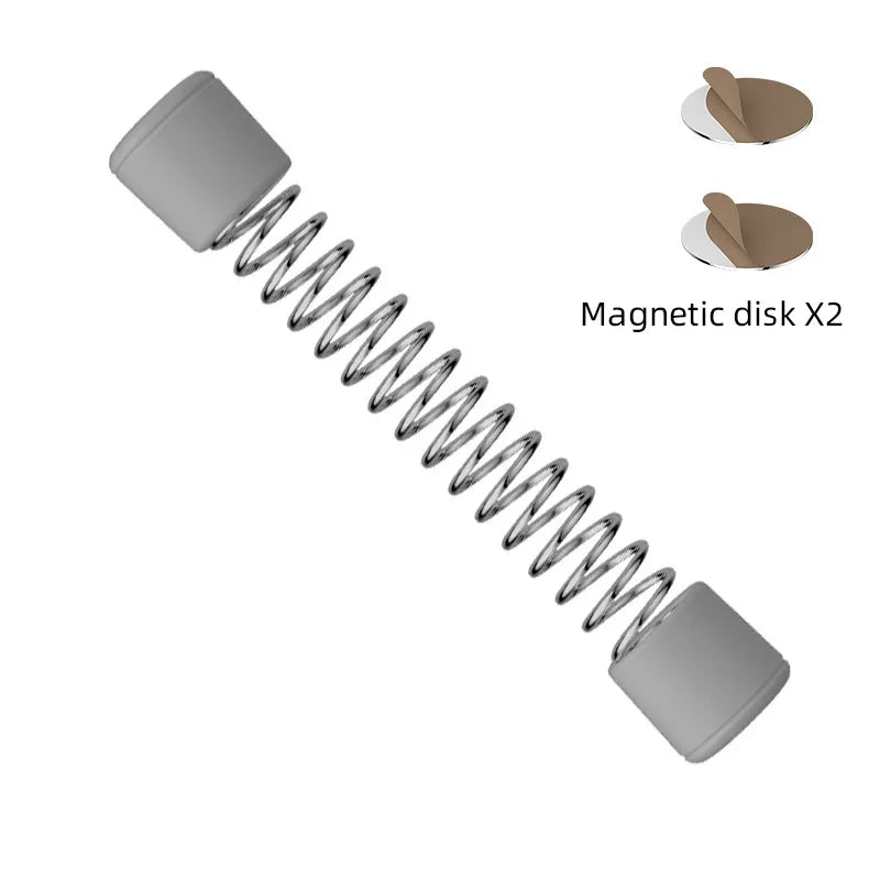 Door Bracket Strong Magnetic Washing Machine Door Bracket Magnet Spring  spring support Washing machine door lock home gadgets