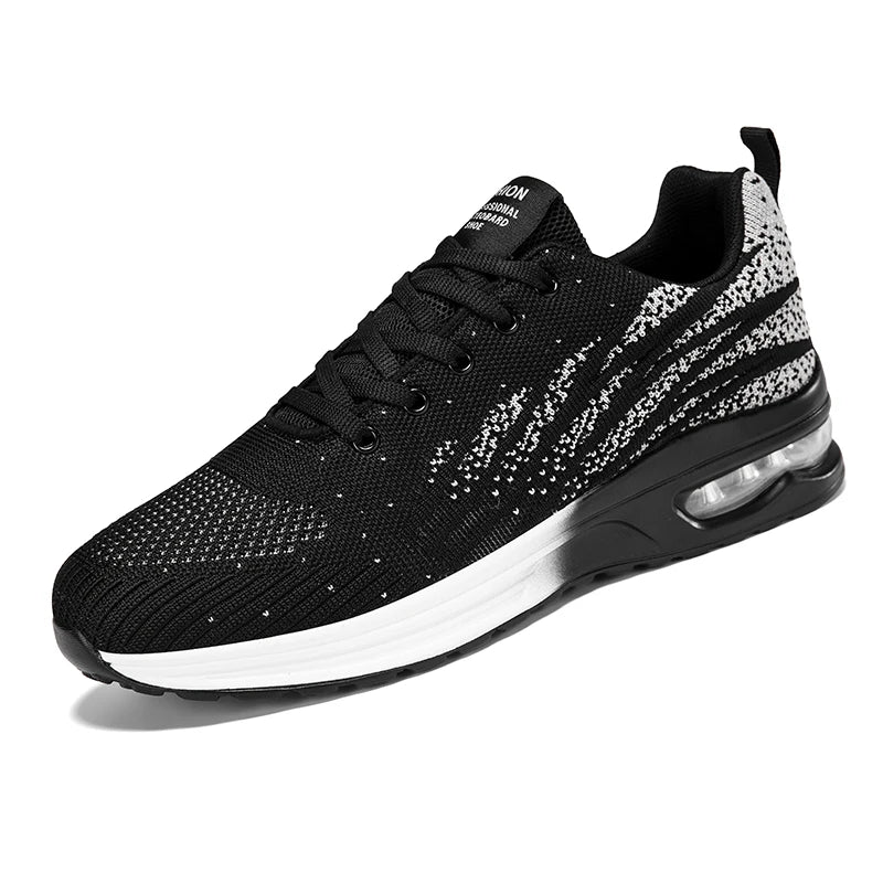 Mens Running Shoes 2025 New Breathe Mesh Cushioning Lightweight Sneakers Multi-color Daily Commuting Casual Tennis Shoes Men