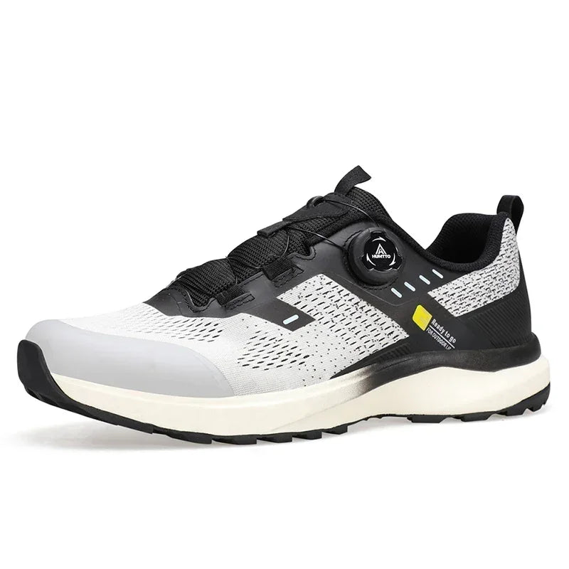 HUMTTO Marathon Running Shoes Men Breathable Men's Sports Shoes Cushioning Sneakers for Man Luxury Designer Black Gym Trainers