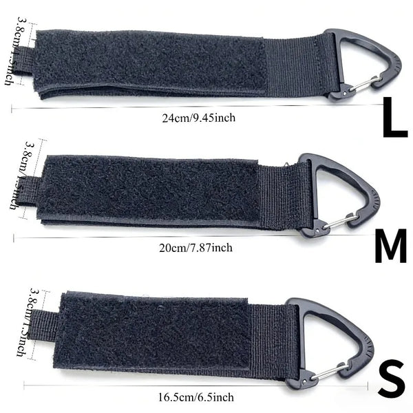 2PCS Heavy-Duty Nylon Garage Storage Hanging Hooks,Wall-Mounted Organizer for Hoses Ropes & Outdoor Gear with Triangle Clasp.