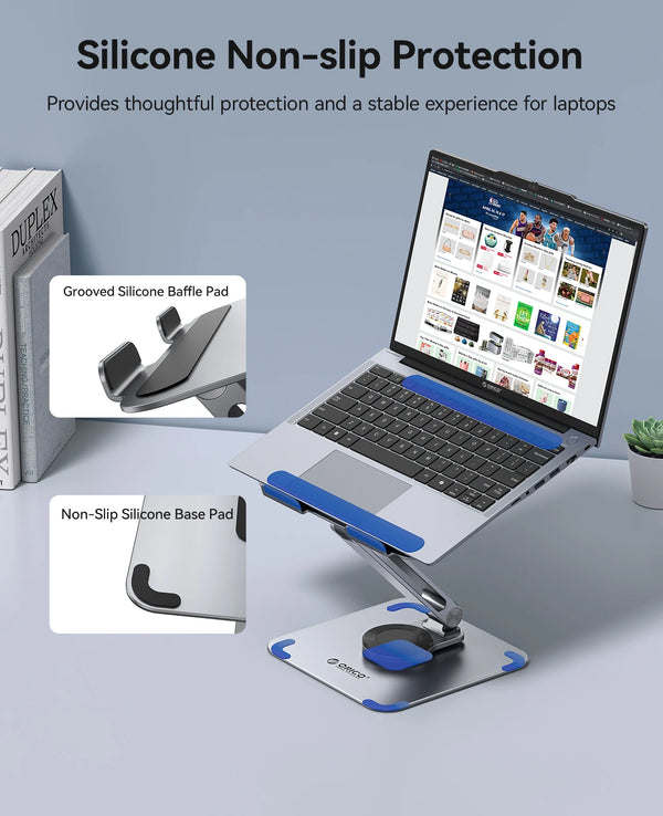 ORICO 360 Rotating Tablet Stand and Aluminum Phone Stand for Desk Bundle