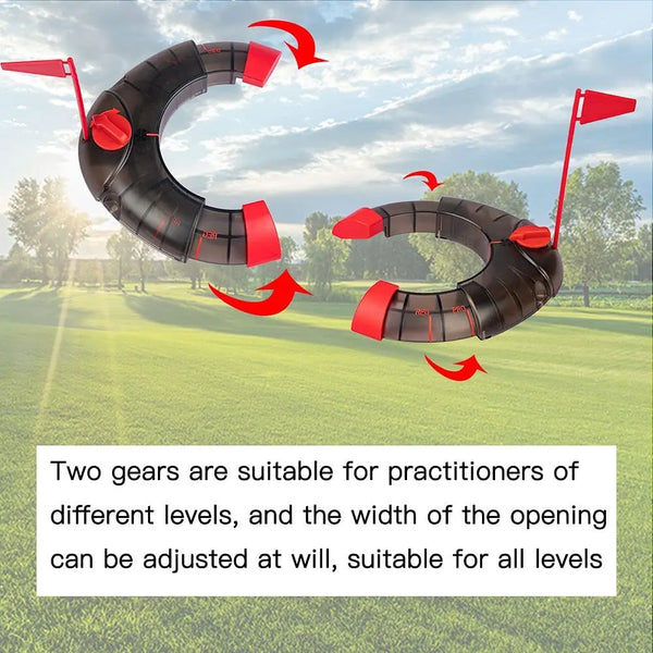 Golf Putter Practice Tool Size Adjustment Hole Green Hole Cup PC002