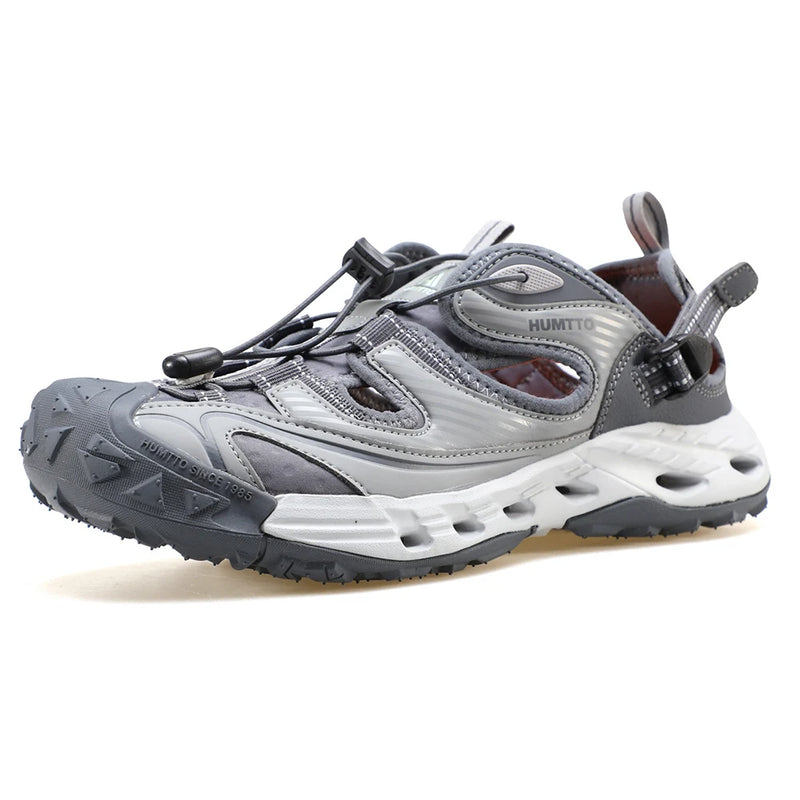 HUMTTO Quick Drying Outdoor Sneakers Summer Hiking Shoes for Man Trekking Beach Sandals Men Breathable Barefoot Sports Shoe Mens