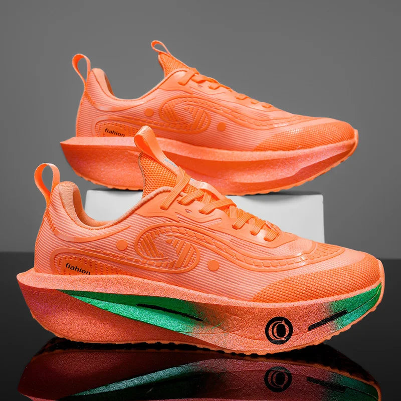 Couples Running Shoes 2025 New Professional Marathon Training Tennis Shoes Cushioned Breathe Outdoor Leisure Sneakers for Men