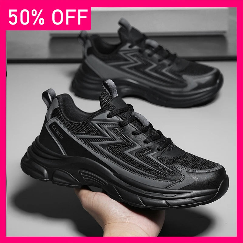 Men Sports Shoes Summer Casual Running Anti Slip Wear-resistant Training Shoes 2026 New Light Breathable Outdoor Tennis Shoes