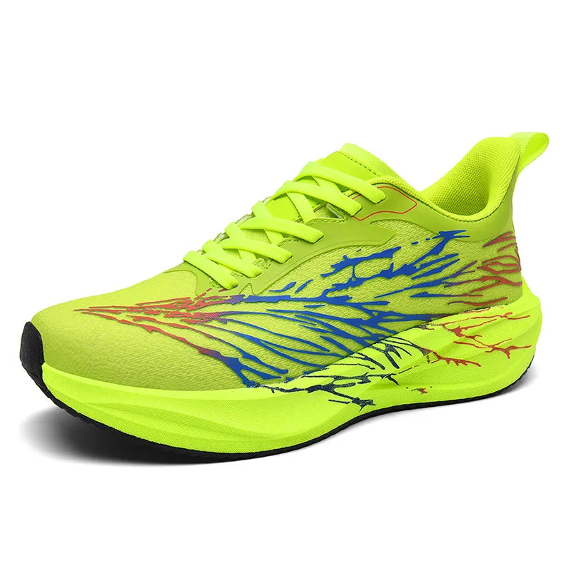Men's breathable outdoor racing running shoes spring summer soft-sole anti-slip casual sneakers students light speed sports shoe