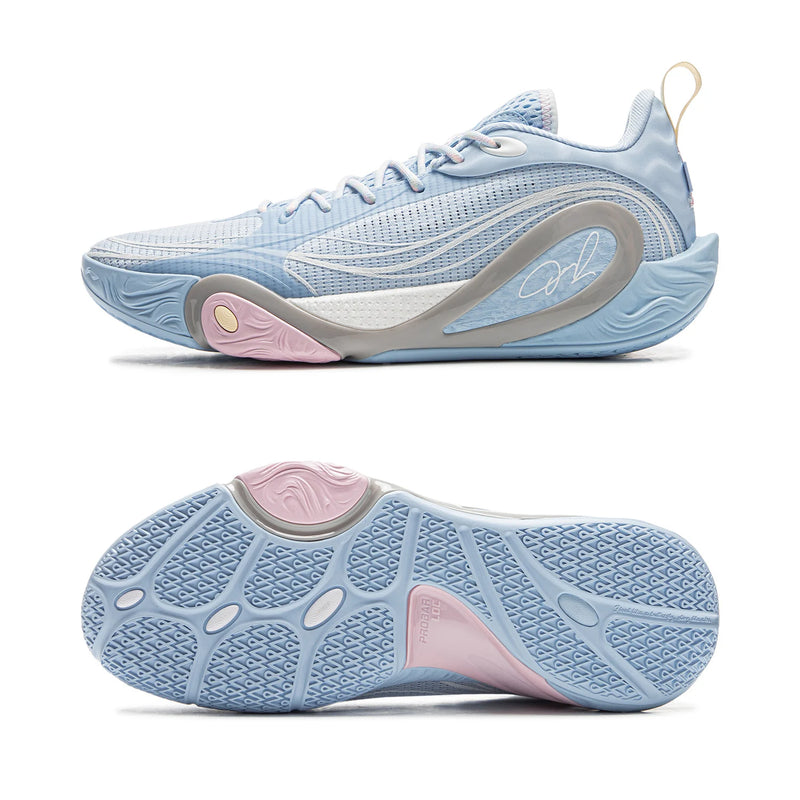 ស្បែកជើងបាល់បោះបុរស Li-Ning WADE DLO 1 លើទីលាន BOOM ទម្ងន់ស្រាល ស្រូបយកឆក់ ទ្រទ្រង់លំនឹង ស្បែកជើងប៉ាតា ABPV009