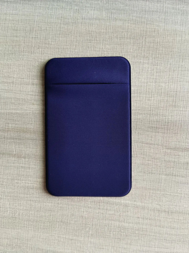 1pc Mobile Phone Pocket Self Adhesive Card Holder Stick On Wallet Sleeve with Adhesive ID Credit Card Holder for iPhone Android