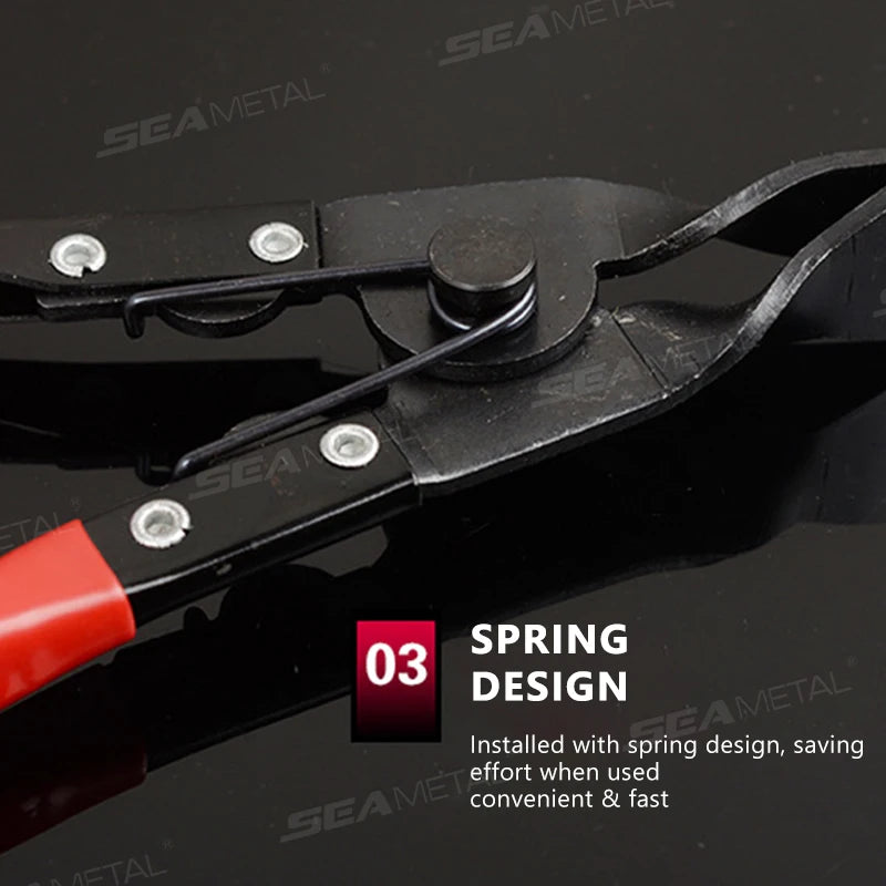 SEAMETAL Car Headlight Repair Installation Tool Trim Clip Removal Pliers Door Panel Dash Upholstery Remover Tools Car Accessorie