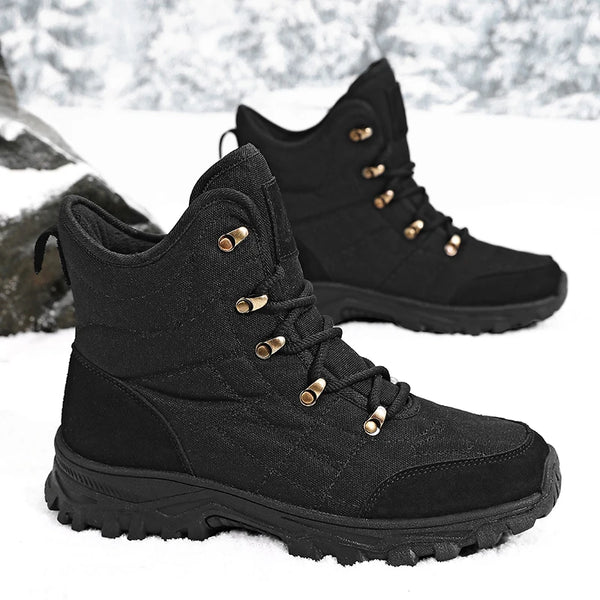 Men's Boots Autumn and Winter Waterproof Casual Snow Boots Non-Slip Comfort High-Top Outdoor Boots Fashion Youth Plus Size Boots