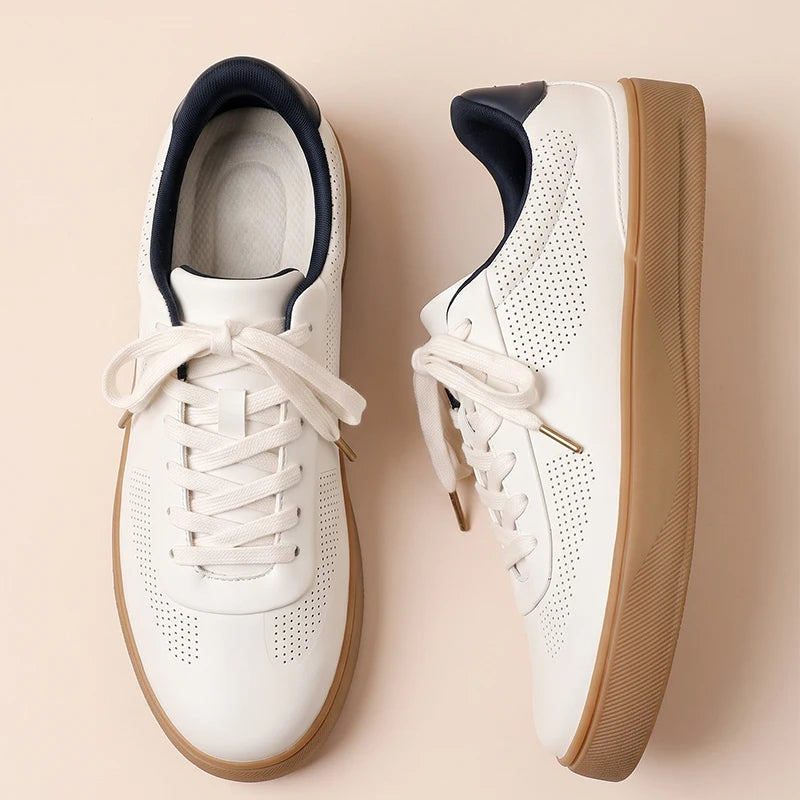 Men's Versatile Casual Shoes Four Seasons Breathable Light Soft-sole Anti-slip Comfort Youth Outdoor Walking Sports Board Shoes