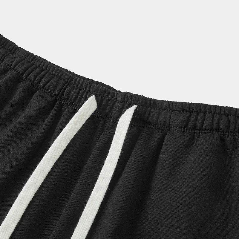 Semir Homewear Women Light Sporty Style Pure Cotton Shorts Summer Loose Sleep Pants Outerwear Narrow Waist Retro Color Block