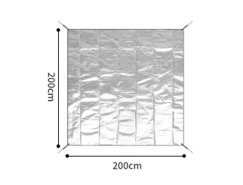 Naturehike Foil Blanket Waterproof Camping Mat Awning Sand Free Beach Mat Travel Hiking Picnic Mat Outdoor Rug Picnic Blanket