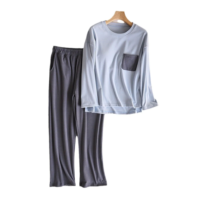 Pijama Mujer Invierno New Thicken Velvet Sleepwear For Sleeping Suit Breast Pad Women Pajama Set Fleece Warm Home Clothing