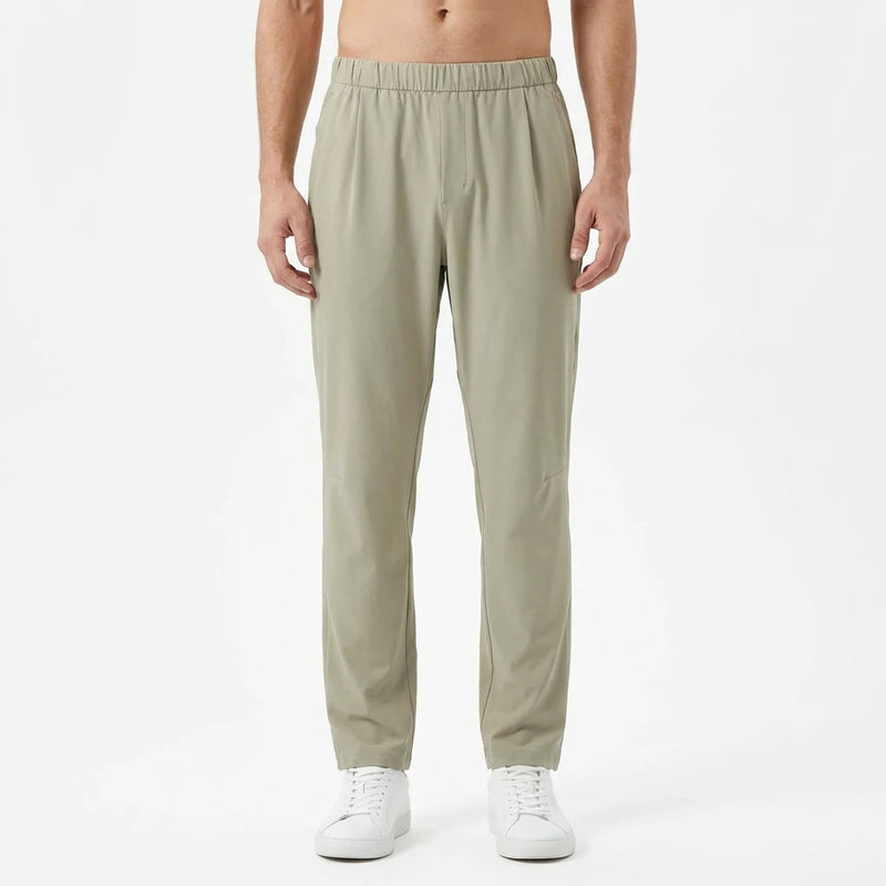 SBWL Men's Solid-Color Outdoor Sports Stretch Pants High-Quality Running Hiking Casual Wear Comfortable Fit Trousers