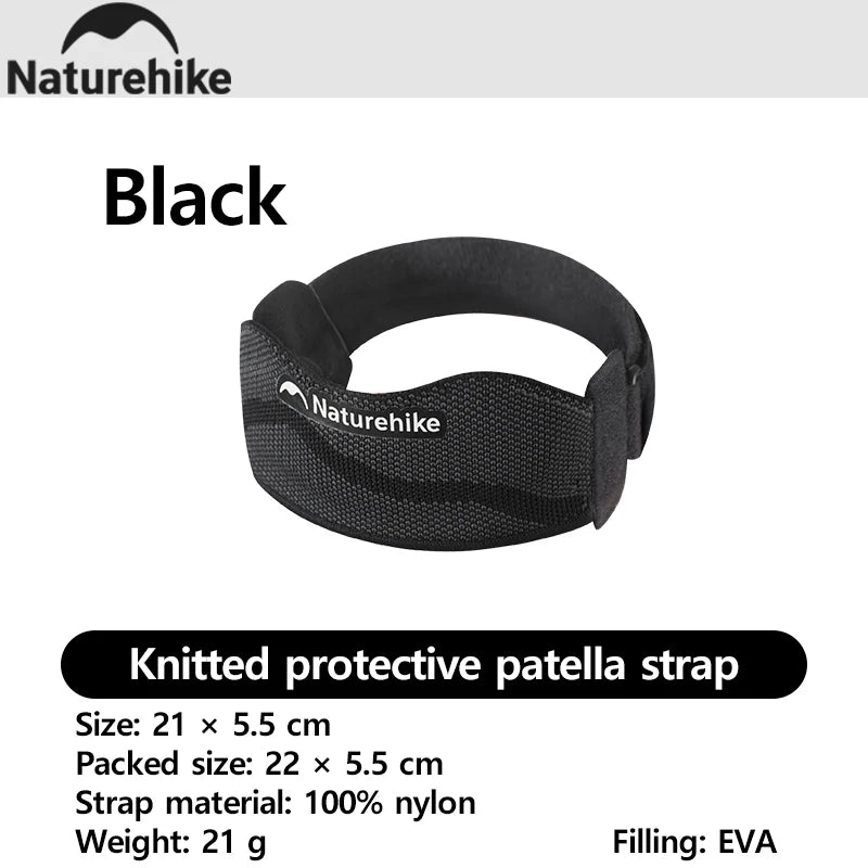 Naturehike 2026 New Knitted Knee Support Breathable Patella Support Suitable for Outdoor Rock Climbing and Hiking
