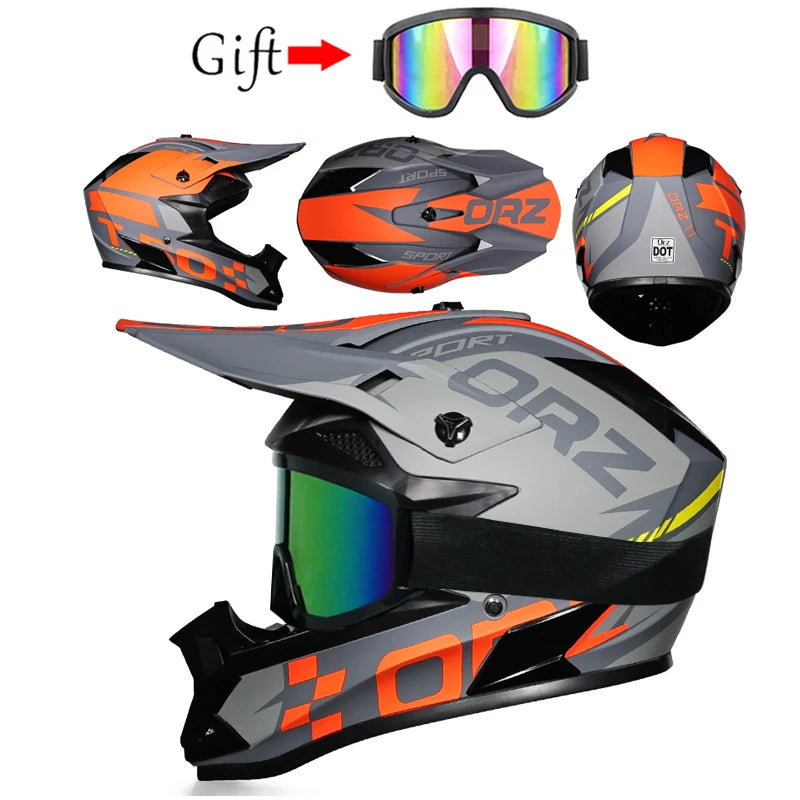 New Arrivals Motorcycle Helmet Motocross Cascos Para Moto Off Road Motocycle Abs Man&Woman Dot