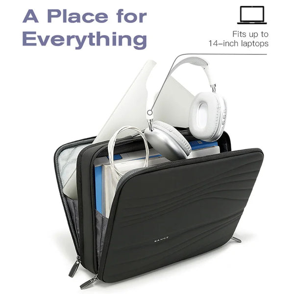 BANGE Waterproof Shockproof Handle Bag Laptop Sleeve Case for Macbook Air 11 12 13 14.1 nch M4 M3 M2 Chip Mac Book Cover Access