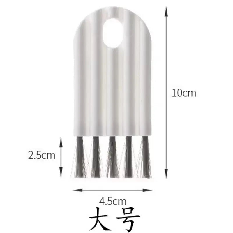 Cup Cap Keyboard Gap Brush Curling Cup Cap Brush Air Cushion Comb Cleaning Brush Bottle Cap Groove Gap Multi Purpose Brush