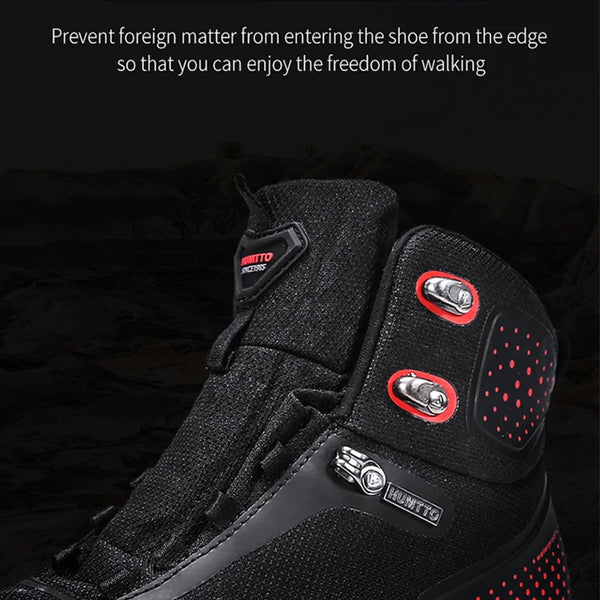 HUMTTO Waterproof Hiking Shoes Women Winter Sports Black Luxury Designer Outdoor Sneakers Woman Trekking Ankle Boots for Womens