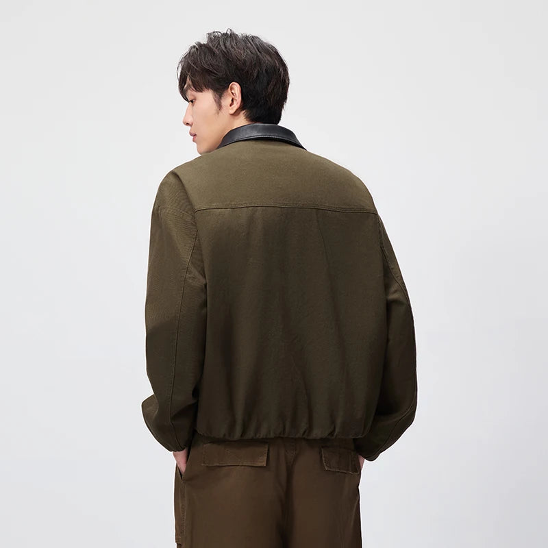 Semir Women Jacket Vintage Workwear Balloon Silhouette Loose Fit 2026 Autumn Utility Structured Urban Casual Outerwear