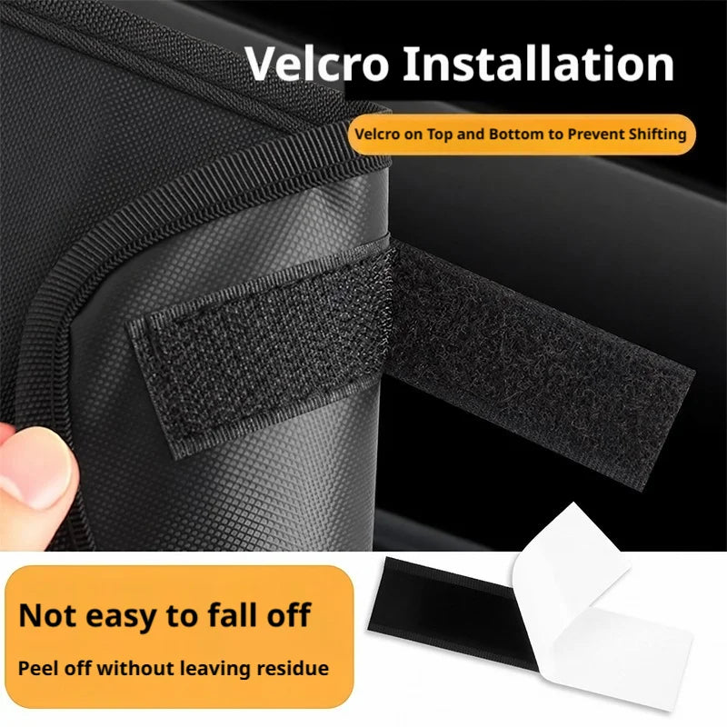SEAMETAL Anti Scratch Dog Car Door Guard Waterproof Oxford Vehicle Door Protector Cover for Dog Pet Travel Car Accessories