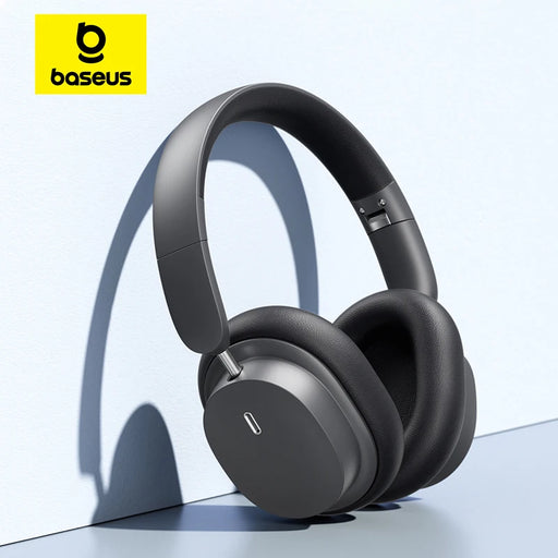 Baseus Bowie D05 Wireless Headphone Bluetooth 5.3 Earphone HIFI Level Headset 40mm Driver Foldable Over Ear Headphone 70H Time